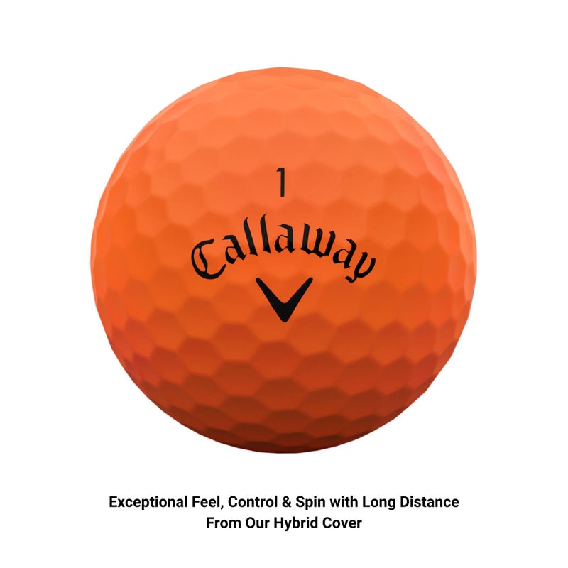 Callaway Golf Supersoft Golf Balls (2023, Orange) - Image 2