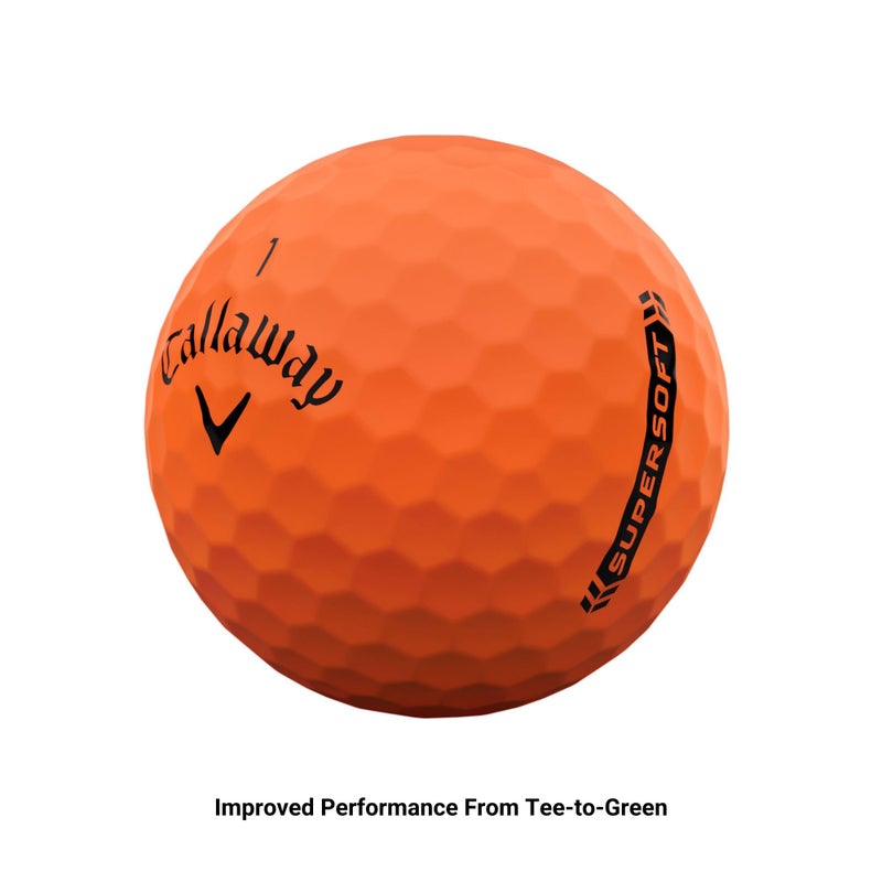 Callaway Golf Supersoft Golf Balls (2023, Orange) - Image 5