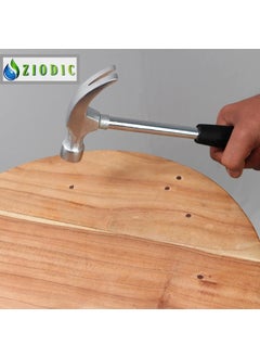 ziodic ZIODIC Curved Claw Hammer with Steel Shaft Mansory Woodwork Fittings for Home DIY Mechanic Industrial Professional Use HeatTreated Carbon Steel for Durability Long Life 400 gm  - Image 5