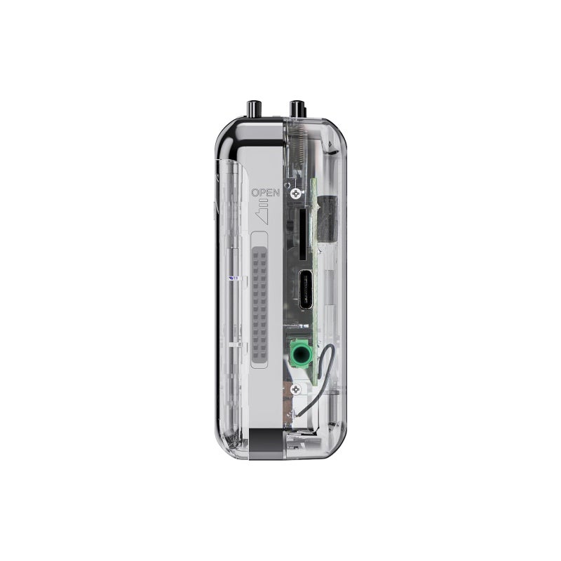 Docooler Cassette Player, Auto Reverse ï¼†Clear Stereo Cassette Player, Tape-to-MP3 Converter Recorder via PC Cassette Tape Player with Earphone - Transparent - Image 5