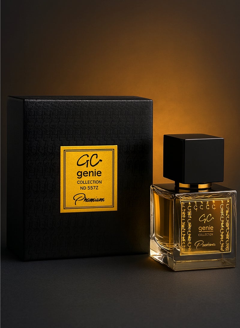 Genie Collection Elegant Unisex Perfume The Genie Collection Premium No. 5572 25ml | Long Lasting Perfume for Men and Women with Fresh Spicy, Citrus & Vanilla Notes - Image 3
