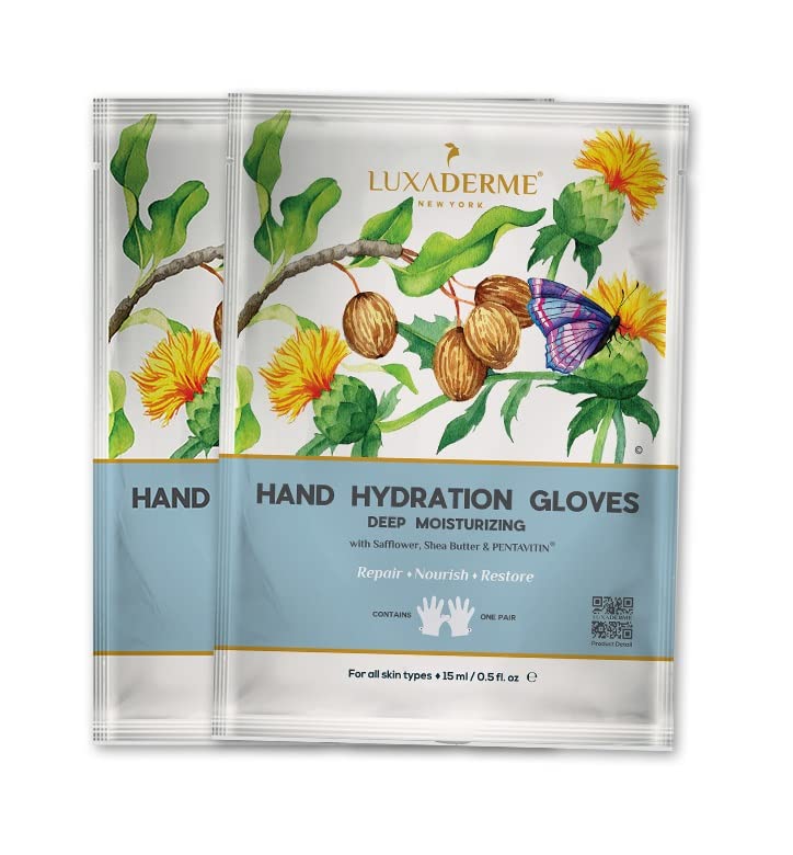 LuxaDerme LuxaDerme Hand Hydration Gloves Deep Moisturizing 
