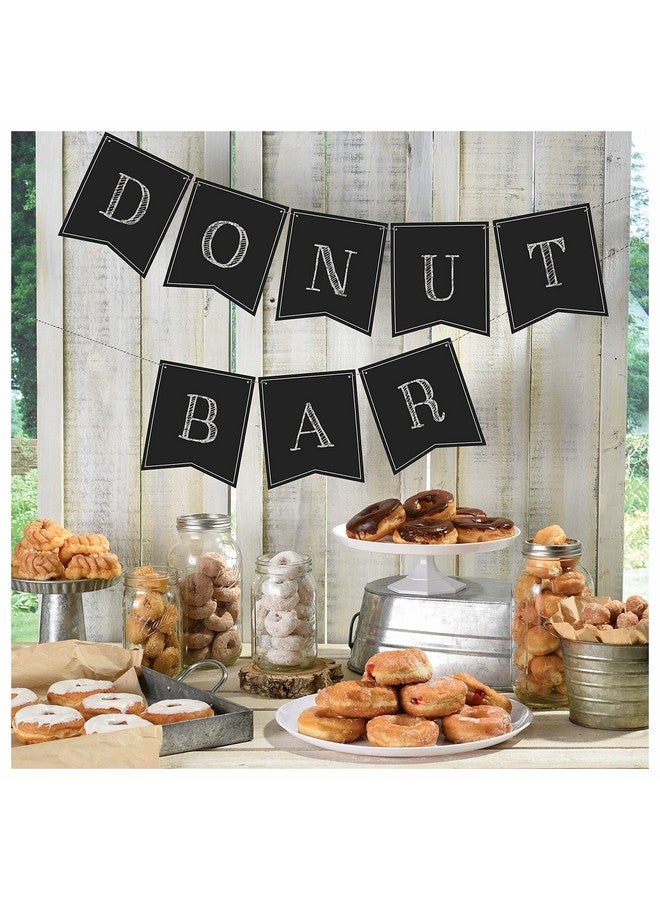 Amscan لافتة علمية مخصصة من ورق سبورة زخرفية - 6" × 7" مع خيط بطول 15' (24 قطعة) - مجموعة زينة قابلة لإعادة الاستخدام وصديقة للبيئة لحفلات الزفاف وأعياد الميلاد والمزيد - Image 2