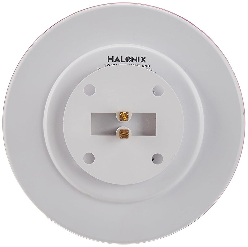 Halonix Ram 5W Round Glow Wall DeLight Spiritual Slim Ram downlighter CCT6500K Cool Day Light Easy Push fit Installation Ceiling and Wall downlighter Gate Light tample Light Pack 1 - Image 2