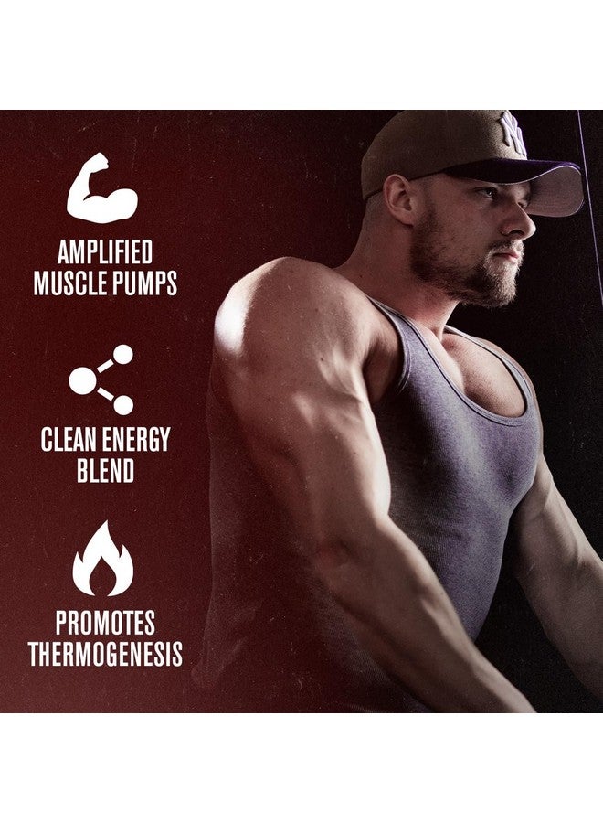 Jacked Factory NITROSURGE Shred Pre Workout Supplement - Energy Booster, Instant Strength Gains, Sharp Focus, Powerful Pumps - Nitric Oxide Booster & PreWorkout Powder - 30Sv, Black Cherry - Image 1