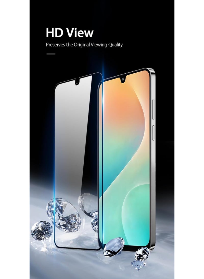 Screen Compatible with Samsung Galaxy A16 / Samsung Galaxy A26 Tempered Glass Screen Protector, 9H Hardness Anti-Scratch Tempered Glass flim, Case Friendly,Anti-Scratch - Image 2