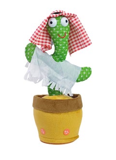Generic Dancing Cactus Toy Arabic Songs Singing Talking Repeating Recording Cactus Funny Electric Toys for Baby Kids Children Plush Interactive Music Mimic Toy  - Image 1