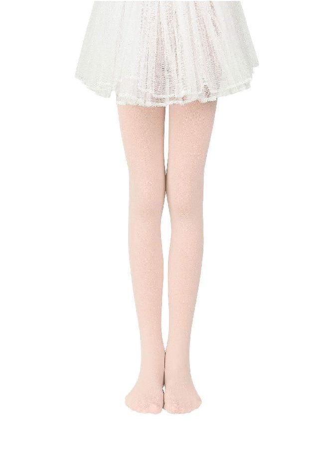American Trends Ballet Dance Tights for Girls Athletic Leggings Toddler Grinch Pants Soft Baby Girls Tights Stretchy Infant Stockings Pink 6-9 Years  - Image 2
