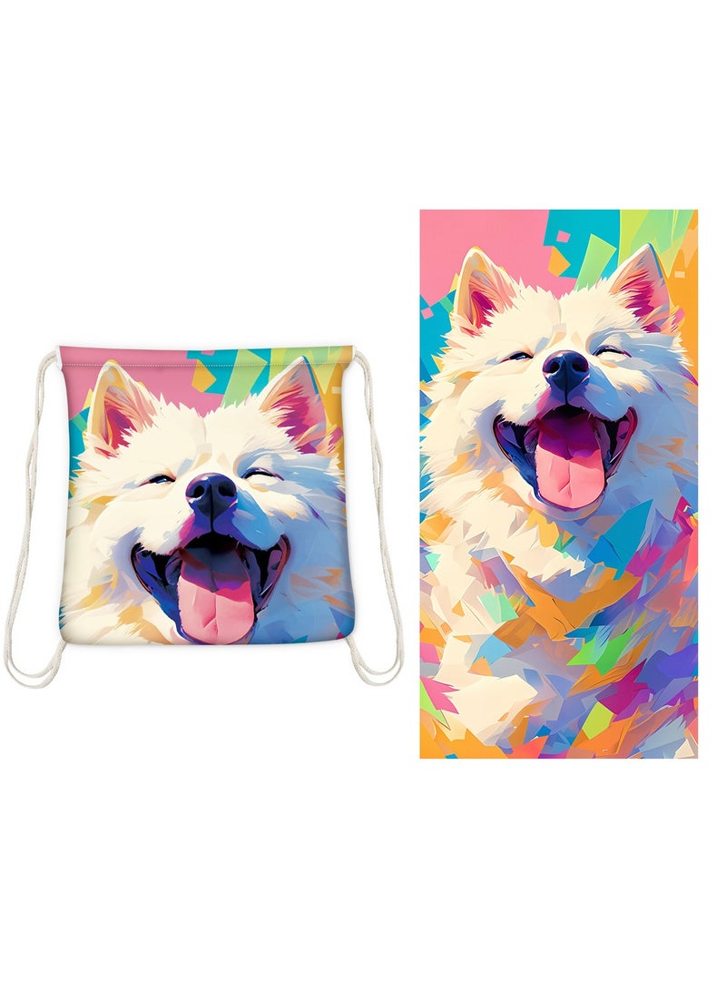 New Product - Two Usage(bag/towel)  Beach Towel - Image 2