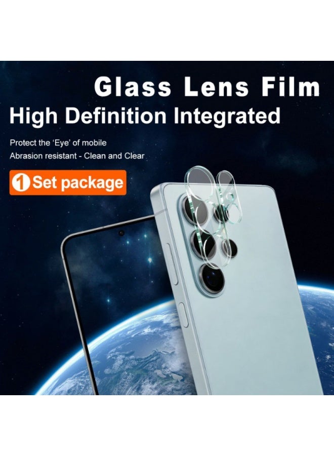 واقي عدسة كاميرا سامسونج جالاكسي S26 الترا، واقي شاشة من الزجاج المقوى HD [تغطية كاملة] [مضاد للخدش] حماية من السقوط فائق الشفافة/حافظة عدسة رفيعة - شفاف - Image 5