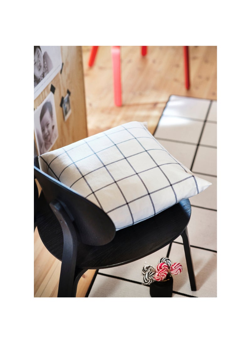 Cushion Cover Off-White/Black 50X50 Cm - Image 2