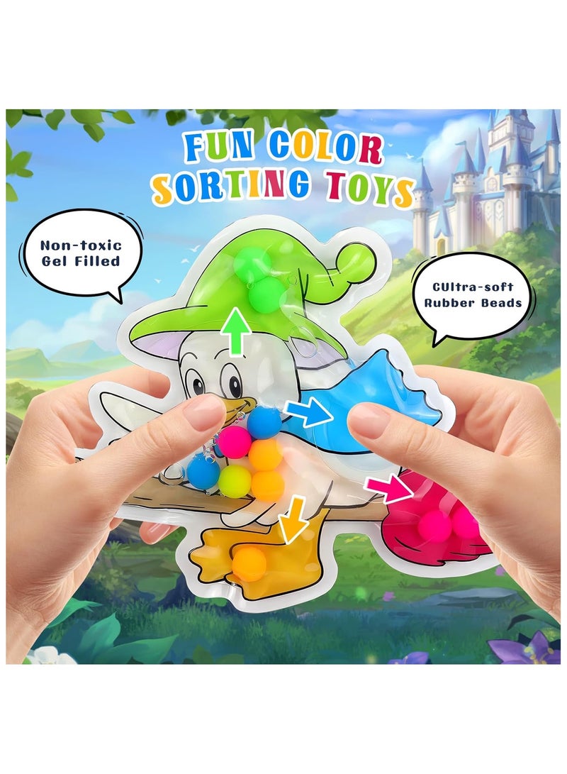 Duck Color Sorting Sensory Toy,Montessori toy Early Development toys,Activities Learning & Education Toy,Fine Motor Matching Game for Toddlers,Road trip Travel Essential Toys,Best Gifts for boys and girls 1 2.3.4.5.6 year. - Image 1