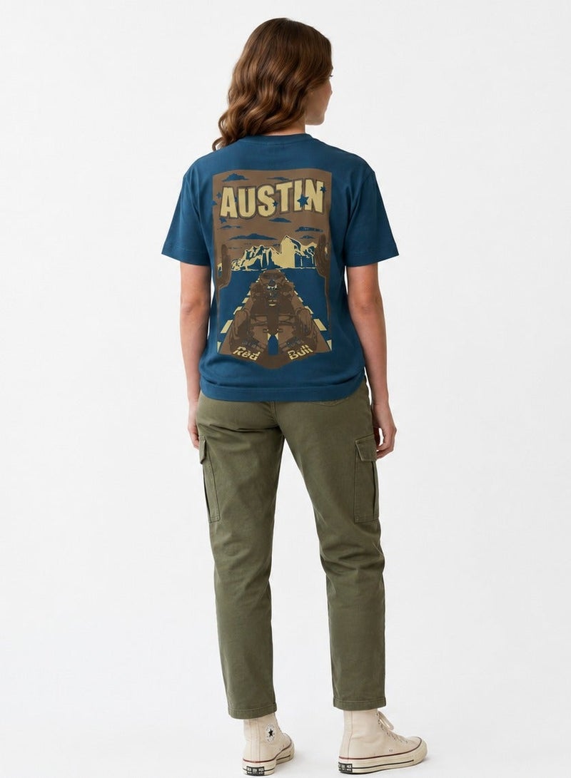 Red Bull Austin Short Sleeve T-shirt - Image 3