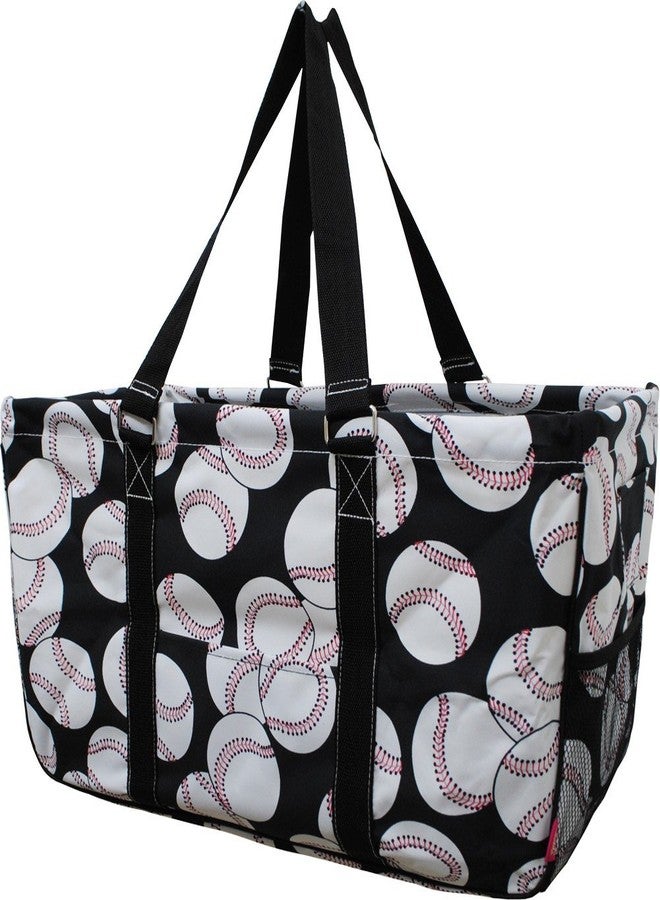 NGIL Utility Tote Bag (Baseball-black) - Image 1