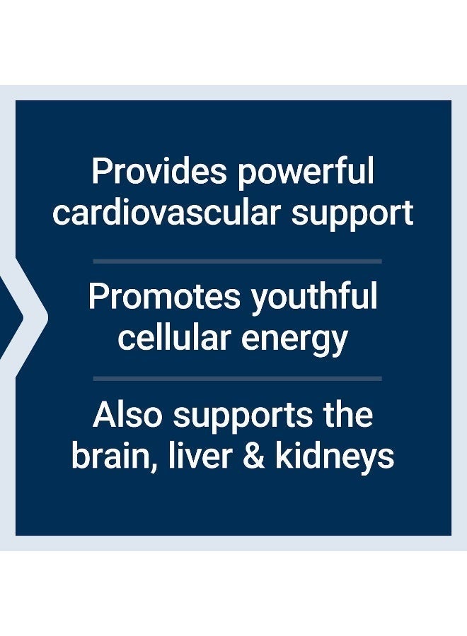 Life Extension Super Ubiquinol CoQ10 with Enhanced Mitochondrial Support, Potent Heart Health & Cellular Energy Production Support, Ultra-absorbable, Gluten-Free, Non-GMO, 100 mg, 90 softgels - Image 2