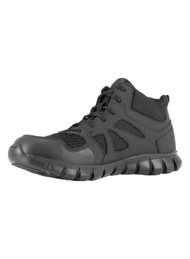 Reebok Work Reebok Sublite Cushion Tactical Mid-Cut Black Men's Tactical Boot - Metal Free - Image 4