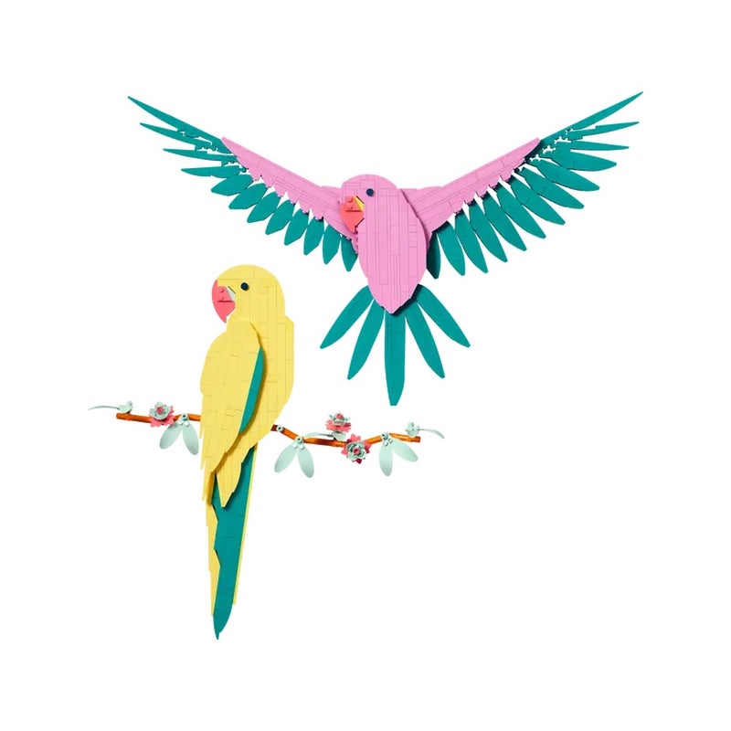 LEGO LEGO - Art The Fauna Collection Macaw Parrots 644 Pieces - 31211 - Image 3