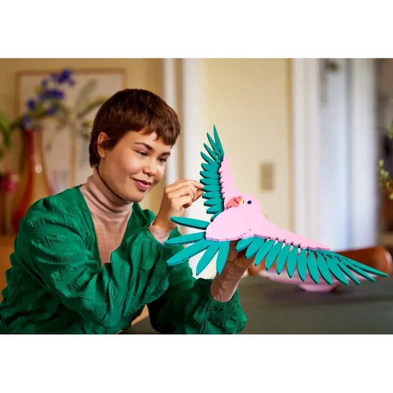 LEGO LEGO - Art The Fauna Collection Macaw Parrots 644 Pieces - 31211 - Image 4