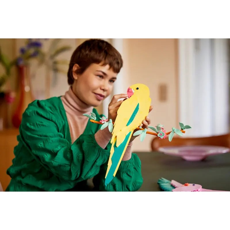 LEGO LEGO - Art The Fauna Collection Macaw Parrots 644 Pieces - 31211 - Image 5