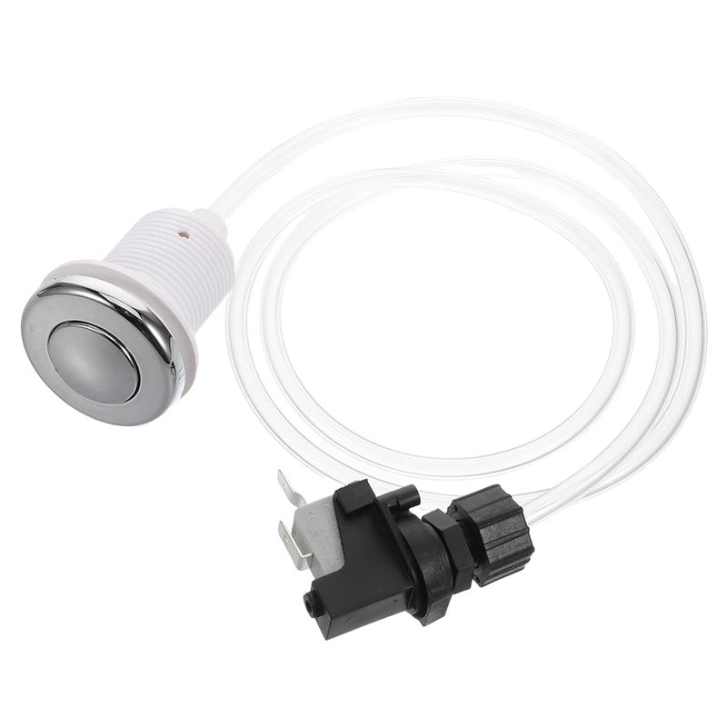 Pneumatic Air Switch for Garbage Disposal and Bathtub Easy Off Push Button Control - Image 2
