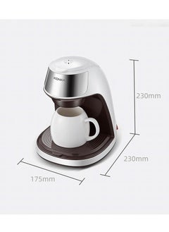 KONKA 1-Cup  Coffee Maker 300ml ，450W Fast Brew Smart Drip Coffee Machine ，Perfect for Office/Studio/Saudi Small Homes  - Image 5