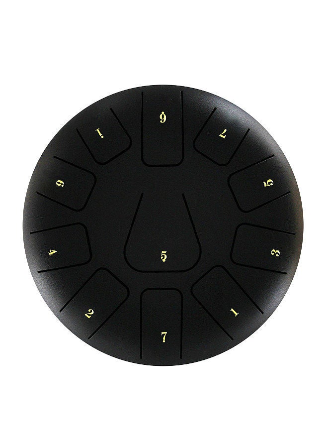 Generic 8 Inch Steel Tongue Drum 11 Notes Handpan Drum with Drum Mallet Finger Picks Percussion for Meditation Yoga - Image 1