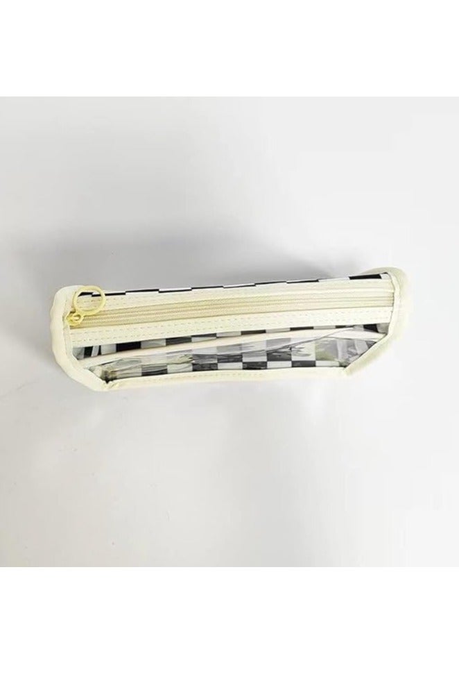 Shawday Back to School Transparent Dual layer large capacity stationery pencil case,pen pencil holder - Image 2