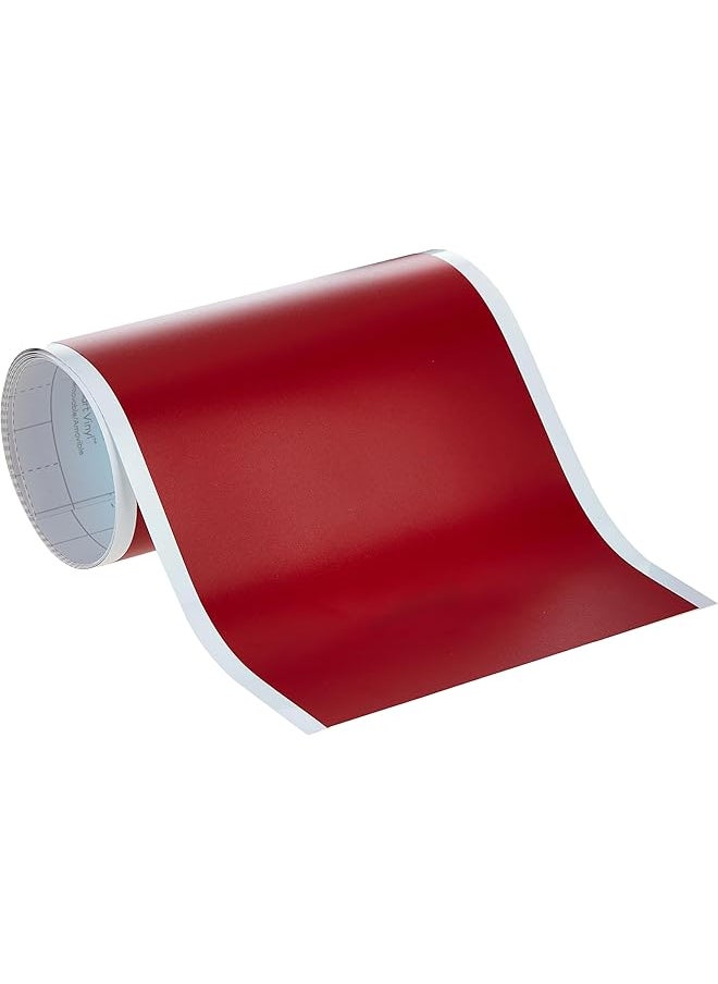 Cricut - Joy Smart Vinyl Removable 14X122Cm Cardinal Red - Image 1