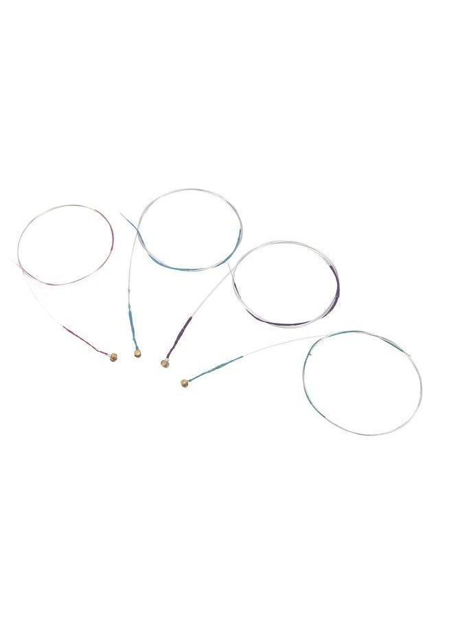Violin String 4/4 Silver Universal Set Nickel Plated Ball Head Instruments Accessories  - Image 1