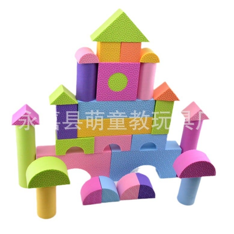 Naughty Castle Eva Building Blocks Extra Large Children'S Sponge Soft Building Blocks Kindergarten Foam Building Blocks - Image 5