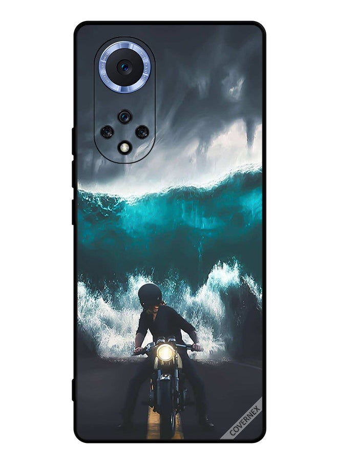 Covernex Protective Case Cover For Honor 50 Pro Water Wave Art  - Image 1