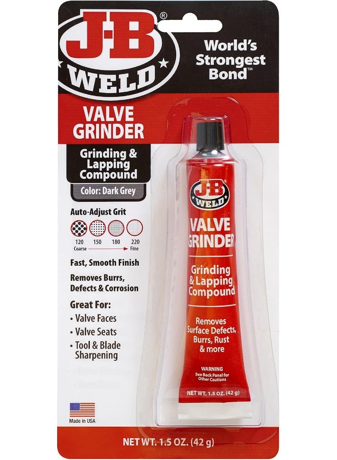 J-B WELD Dark Grey Valve Grinder Abrasive Paste - Image 1