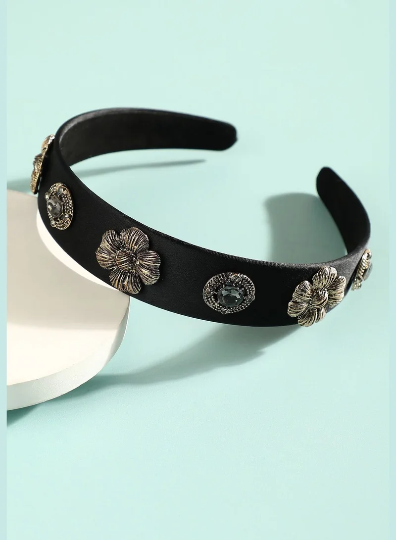 SOHI Trendy Designer Stone Western Wear Hair Band For Women