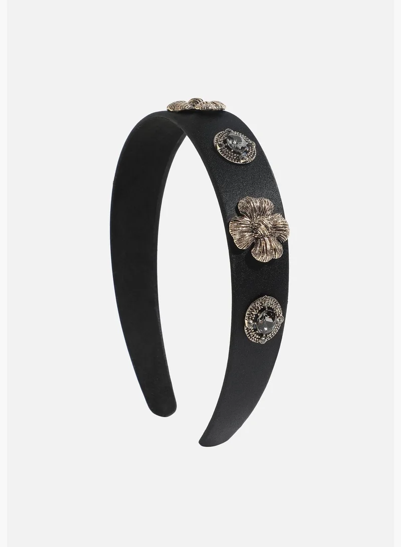 SOHI Trendy Designer Stone Western Wear Hair Band For Women