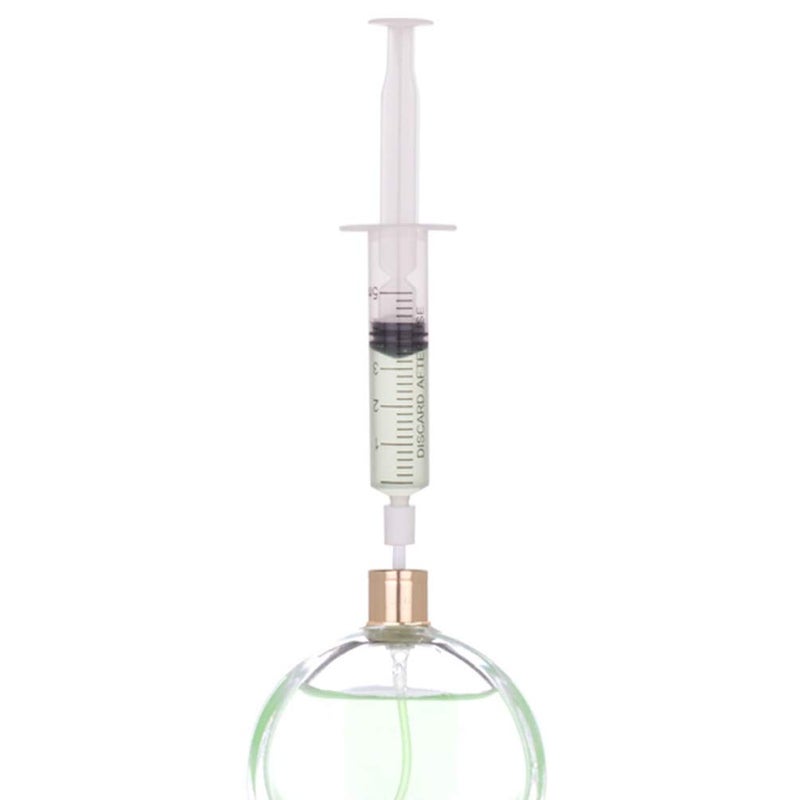 cheekyglo Perfume Dispenser Pump Syringe Refillable Perfume Atomizer Spray Bottle Transfer Dispensing Tool for Outdoor Travel White - Image 5
