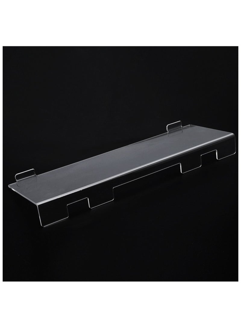 حامل لوحة مفاتيح، حامل لوحة مفاتيح كمبيوتر، حامل لوحة مفاتيح أكريليك، مكتب رفع أكريليك، حامل لوحة مفاتيح (شفاف) - Image 1