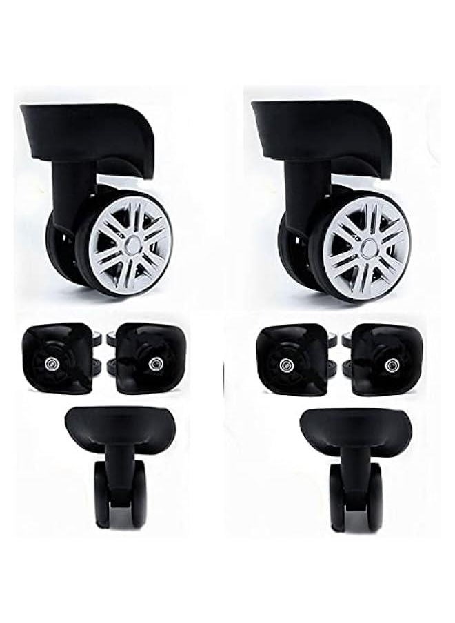 Generic 1Pairs Universal Luggage Wheel Heavy Duty Caster Wheel Replacement Travel Suitcase Wheel(S)  - Image 1