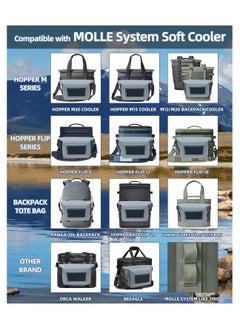 SYOSI Waterproof Pouch with Waist Strap Multipurpose Waterproof Dry Bag Screen Touch Sensitive Waterproof Dry Bag for YETI Backpack Hopper Tote Small Pouch with Shoulder Strap  - Image 4