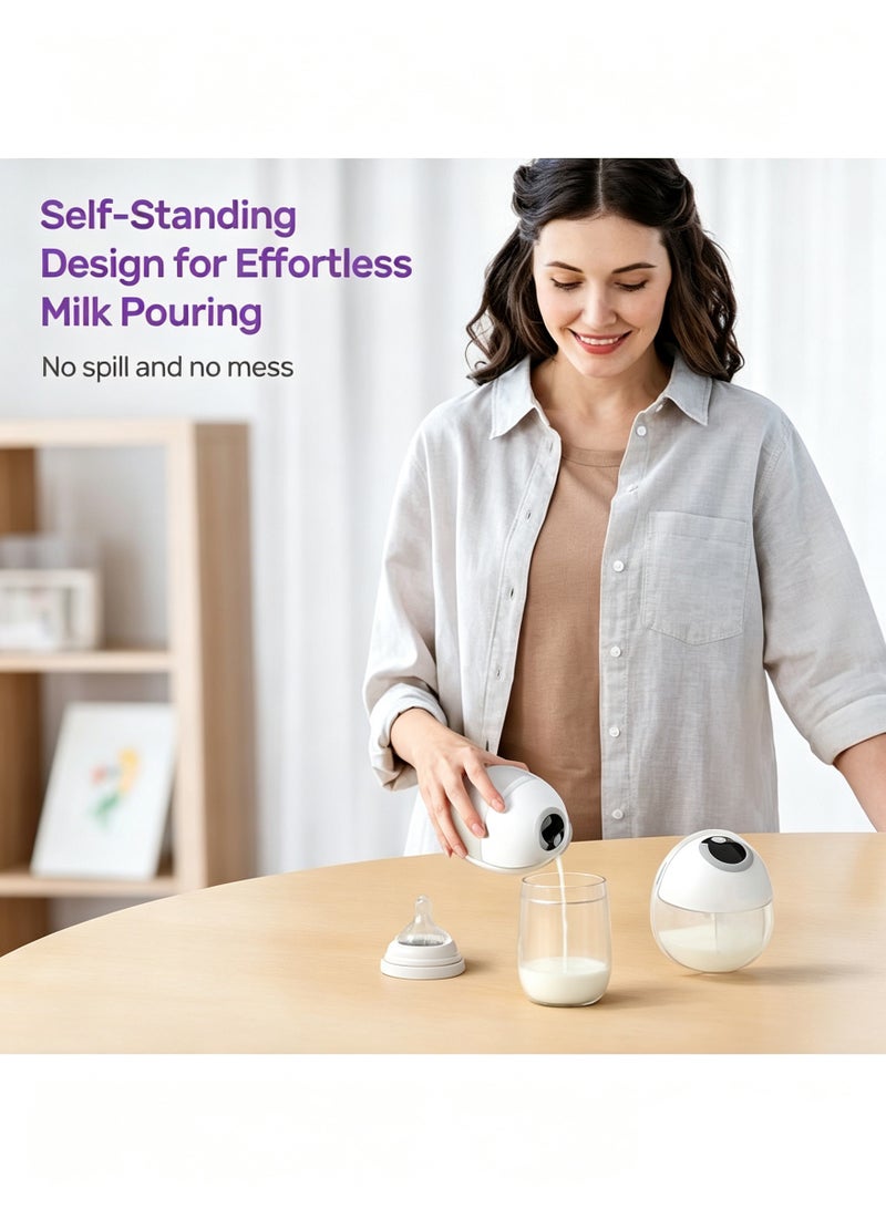Gonice Wearable, Hands Free, Electric Portable Breast Pump With 4 Mode And 9 Levels - 1 Piece - Image 5