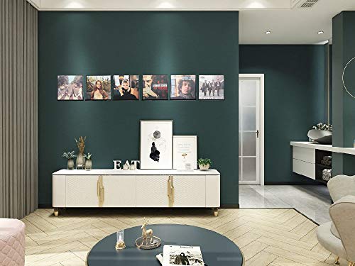 IEEK Vinyl Record Shelf Wall Mount,6 PCS Black Acrylic Album Record Holder Display Shelf,Display Your Daily Listening in Style - Image 4