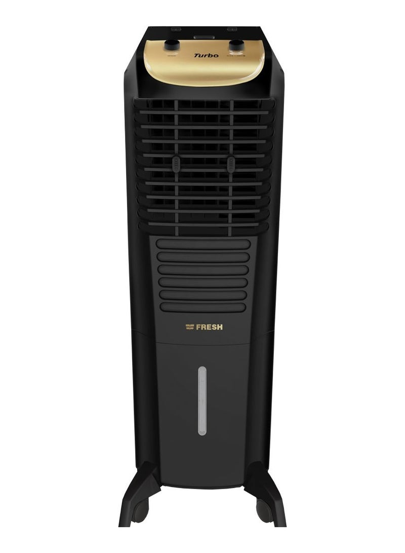 فريش مبرد هواء فريش تربو أسود 40 لتر