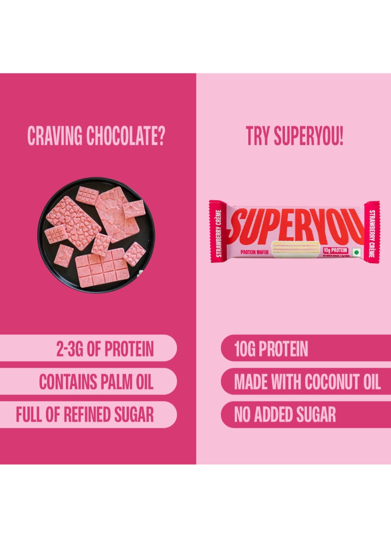 SuperYou Strawberry Protein Wafer Bar ( Protein) - Image 3