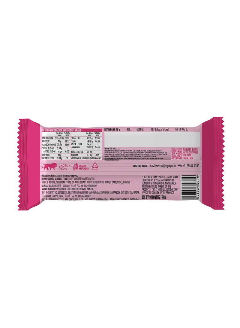 SuperYou Strawberry Protein Wafer Bar ( Protein) - Image 2