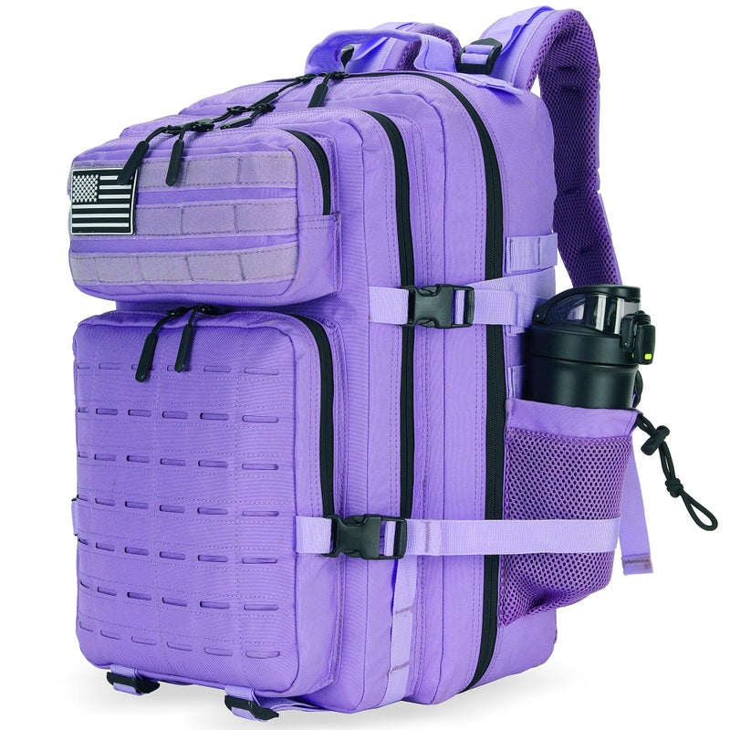 W WINTMING Military Tactical Backpack 45L/25L 3 Day Assault Pack Molle Daypack Hiking Backpack for Men and Women - Image 1