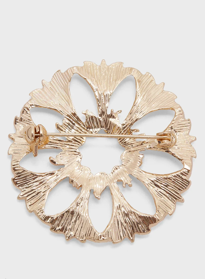 ايلا ليمتد اديشن Pearl Floral Brooch