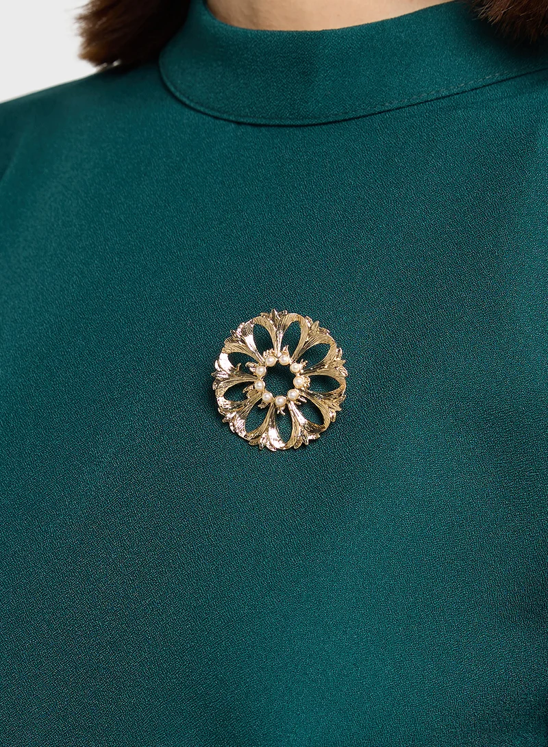 ايلا ليمتد اديشن Pearl Floral Brooch