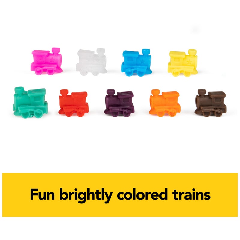 Cardinal Spin Master Games, Mexican Train Dominoes Set in Aluminum Carry Case, Includes Colorful Trains for Fun-Filled Family Game Night, for Kids & Family, 2-8 Players, for Ages 8 & Up - Image 5