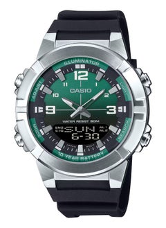 CASIO Analog+Digital Resin Strap Men's Watch AMW-870A-3AV 