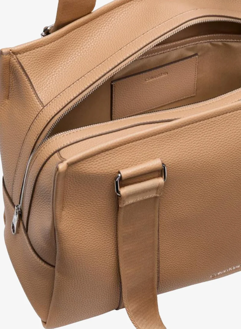 Calvin Klein Tannin Logo Strap Tote Bag for Women | Best Price UAE