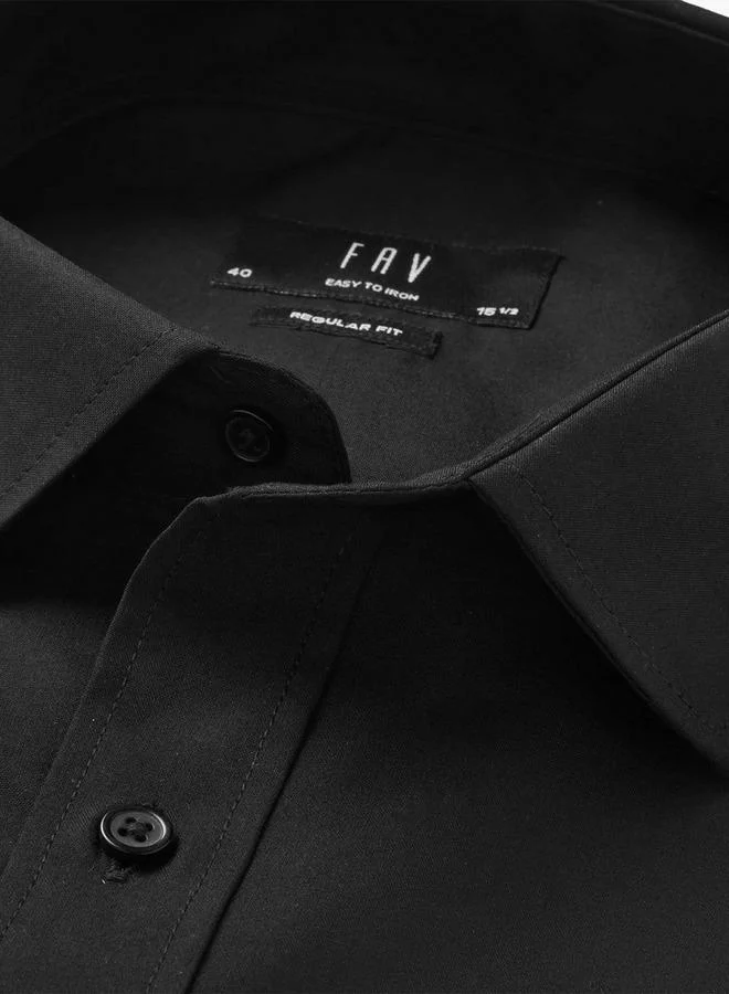 Splash FAV Men Regular Fit Collared Long Sleeves Shirt - Set of 2